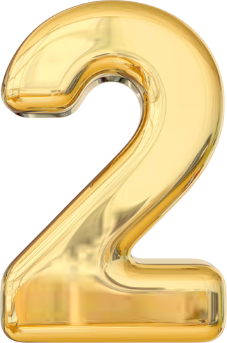 Number 2 gold